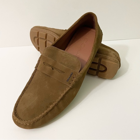 Coach Men's Loafers Size 9.5 D - Picture 1 of 16